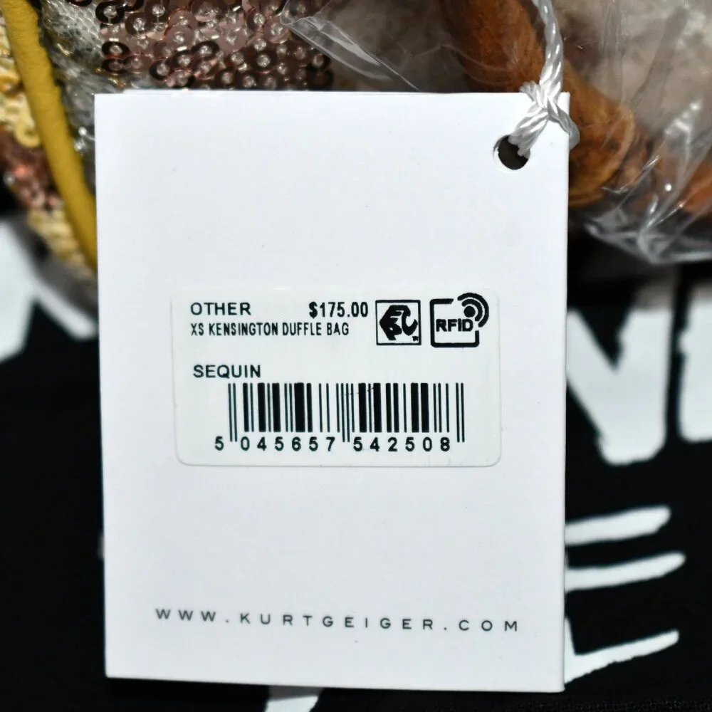 Kurt Geiger Floral Quilted Crossbody Bag in Yellow, Pink, White, Blue, Brown - Picture 5 of 10